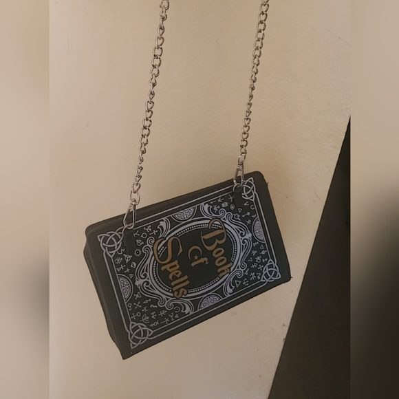 Book of Spells Purse witchy Gothic Halloween witch craft whimsigoth cosplay - Picture 5 of 6